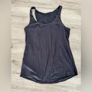 lululemon athletica Black Tank Top